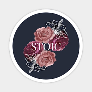 Stoic flowers Magnet